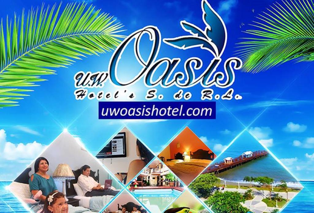 Uw Oasis Hotel La Ceiba Buitenkant foto